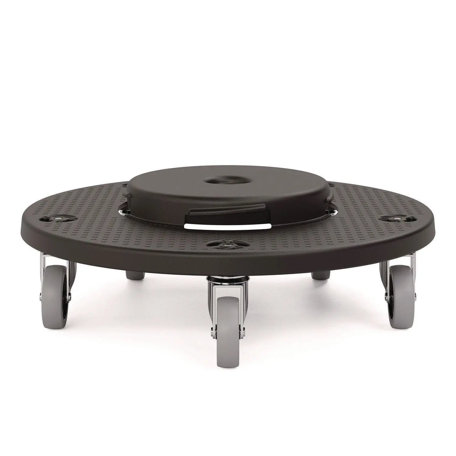 Utility Trash Can Dolly, 350 lb Capacity, 20.75" x 6.5", Black, 2/Pack Suncast Commercial® Flipcost