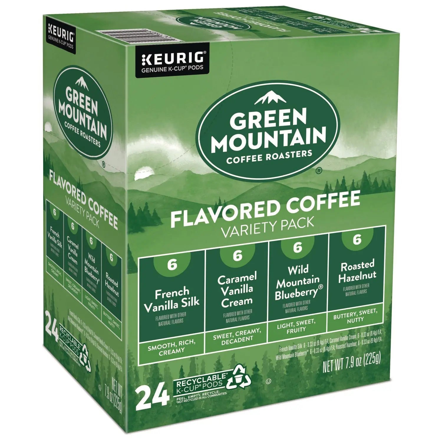 Flavored Variety Coffee K-Cups, Assorted Flavors, 96/Carton Green Mountain Coffee® Flipcost