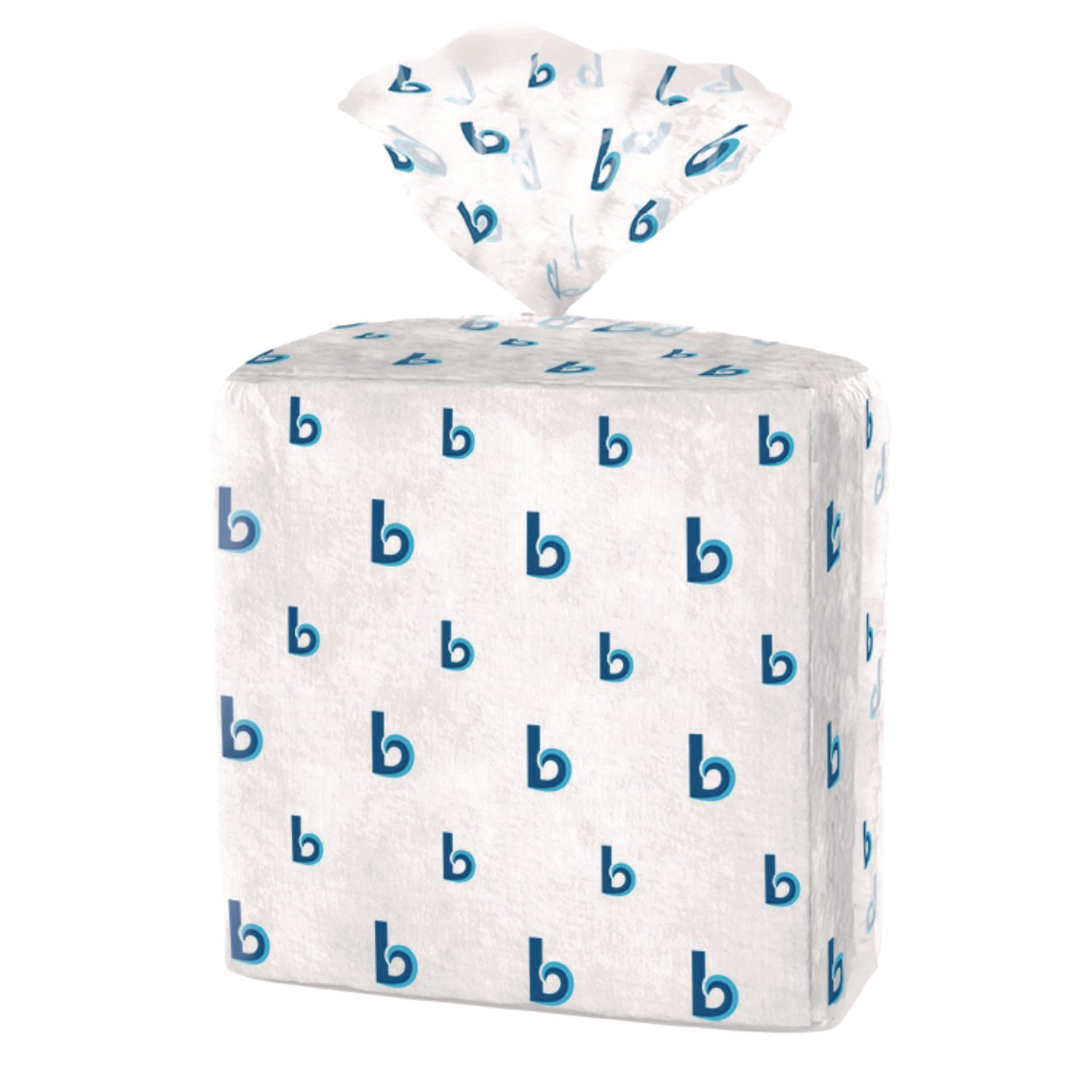 Boardwalk® Hydrospun Wipers, 1-Ply, 12 x 13, White, 50/Bag, 18 Bags/Carton