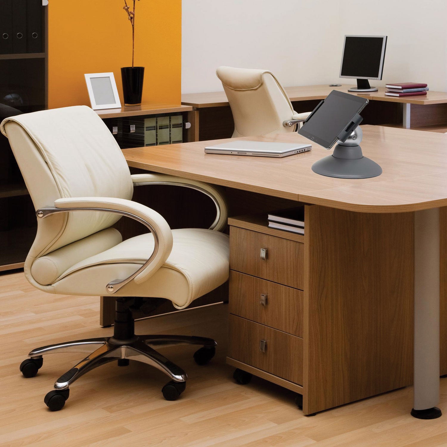 Durable® Tablet Holder Motion, 8.25 x 7.75, Gray, Supports 2.2 lbs