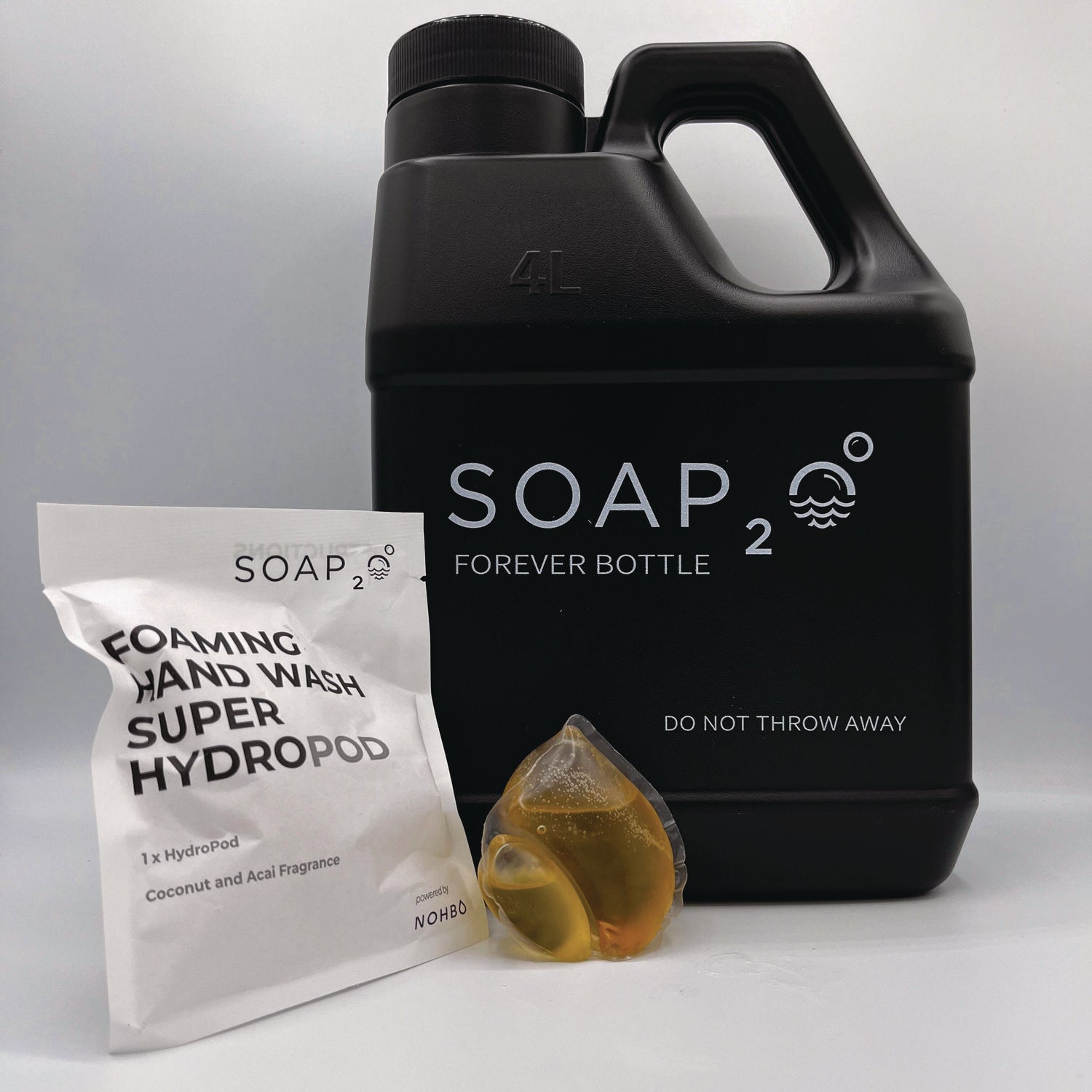 SOAP2O Forever Bottle, 1 gal