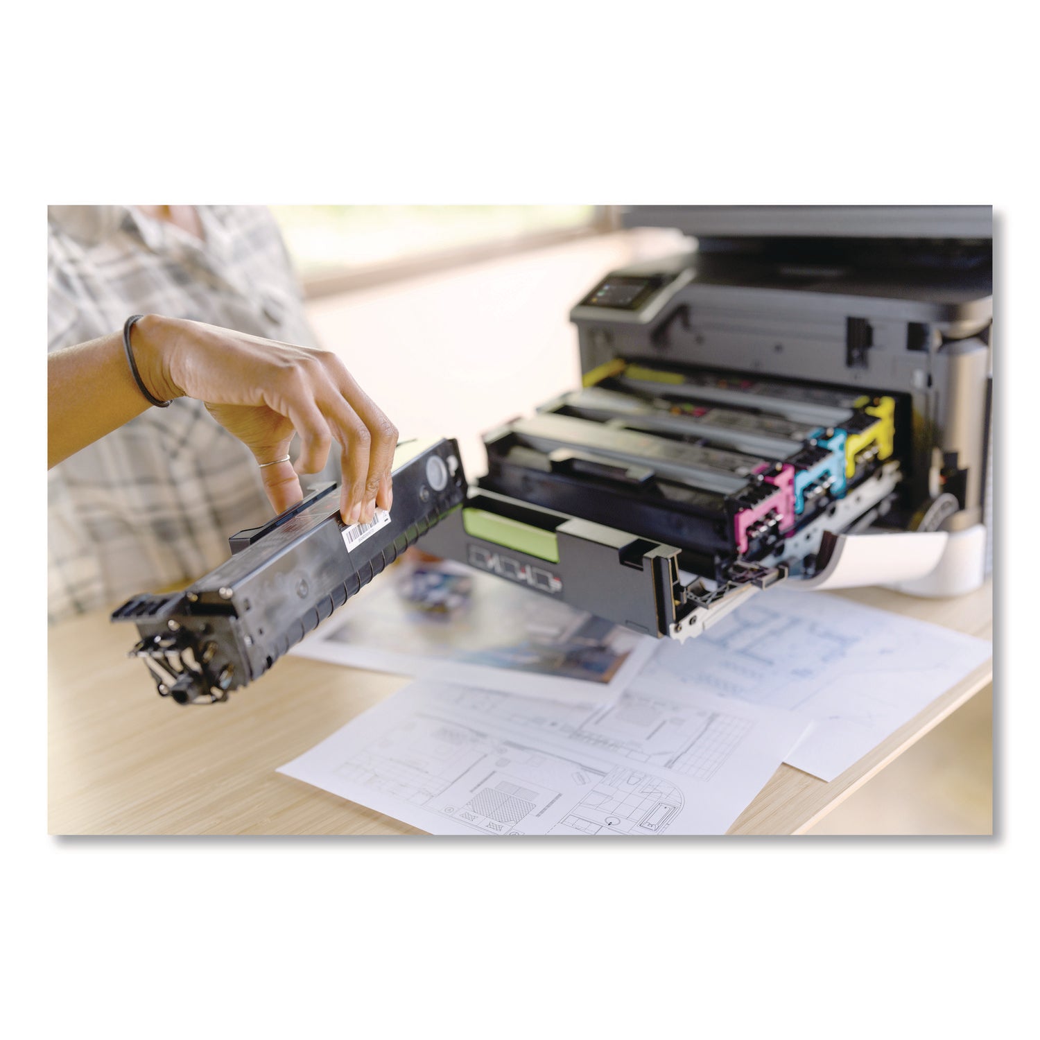 Lexmark™ 76C0PK0 Photoconductor Unit, 100,000 Page-Yield, Black