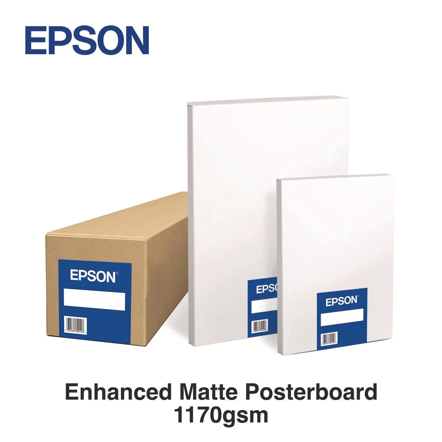 Enhanced Matte Posterboard, 24 x 30, 47 mil, White, 10/Pack Epson® Flipcost
