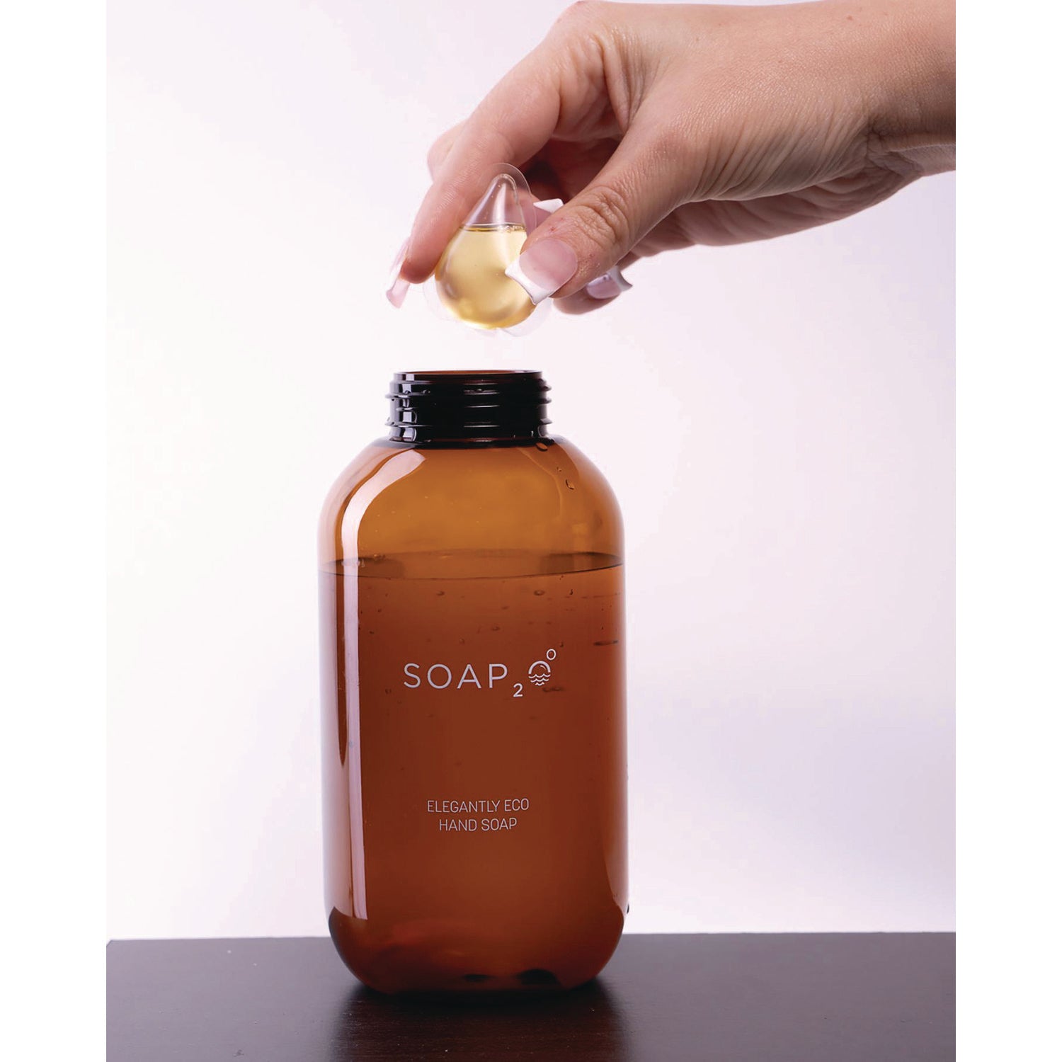 SOAP2O Foaming Super HydroDrop, Coconut Acai, 500 mL Pump Refill, 4/Pack, 30 Packs/Carton