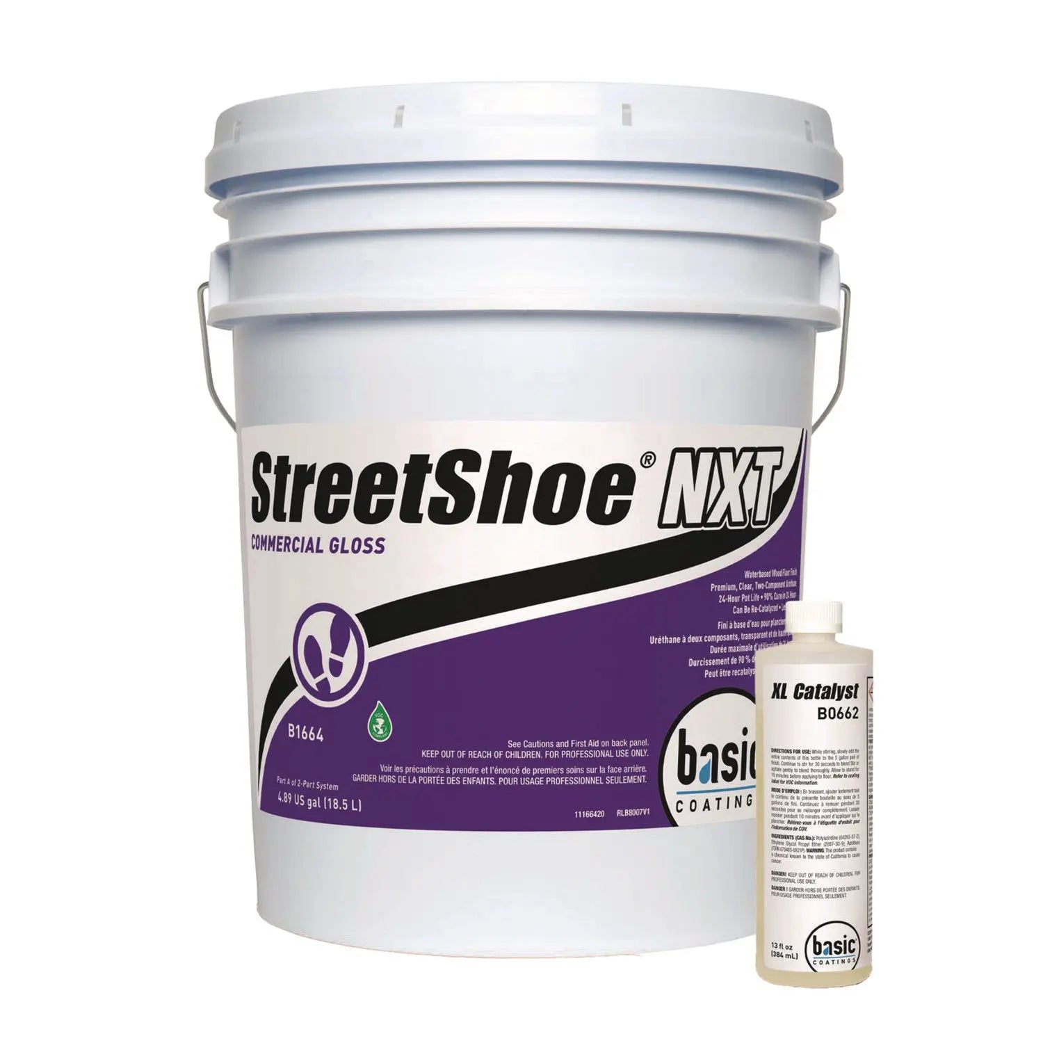 StreetShoe NXT Wood Floor Finish, 5 gal Pail