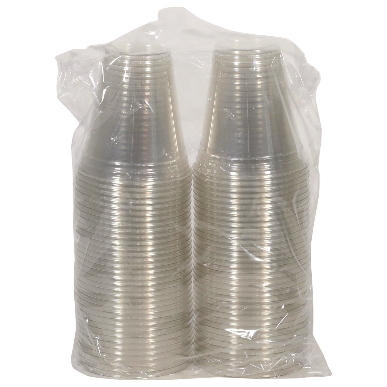 Pactiv Evergreen RPET Cold Cup, 12 oz, Plastic, Clear, 420/Carton