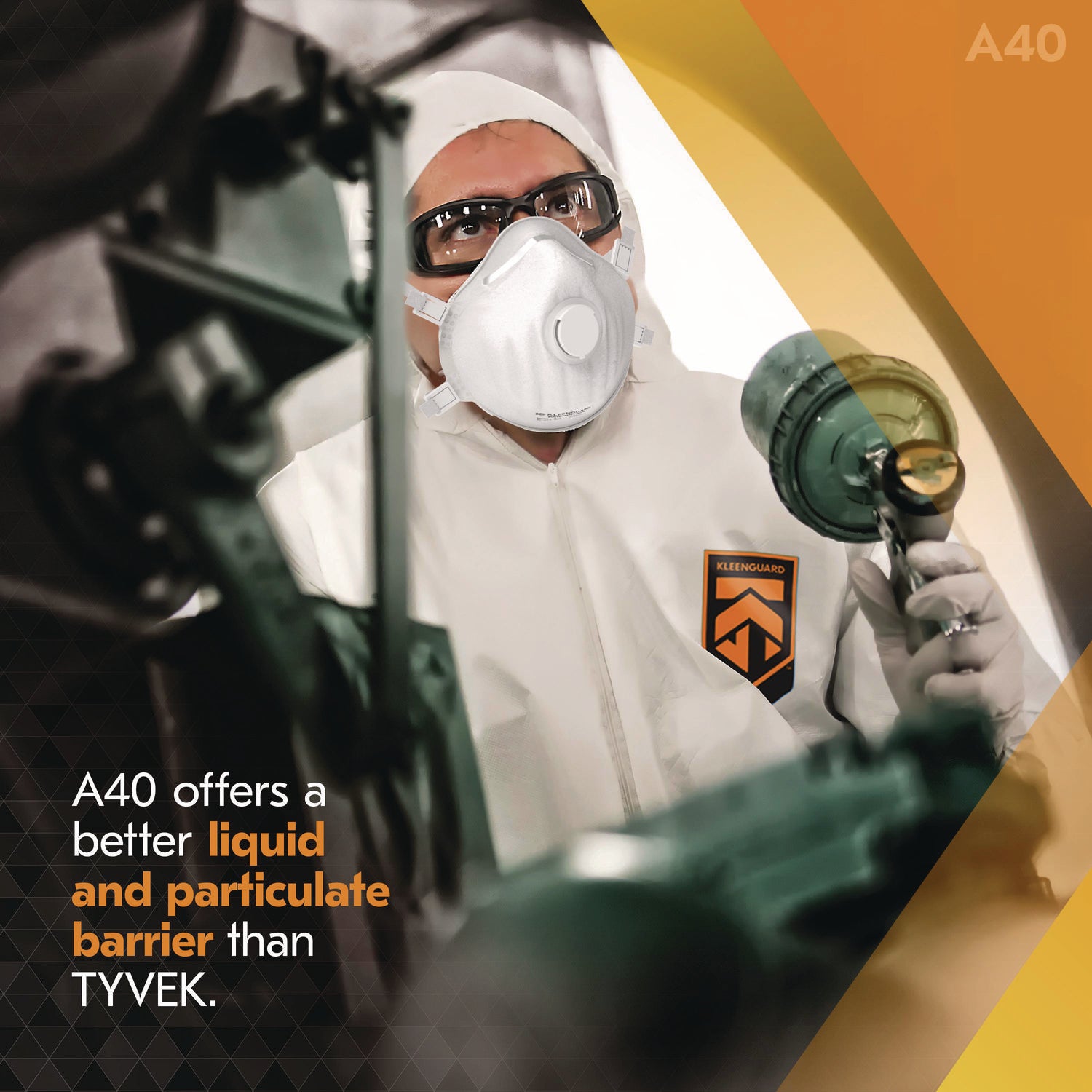 KleenGuard™ A40 Liquid and Particle Protection Lab Coats, Elastic Wrists, 3X-Large, White, 30/Carton