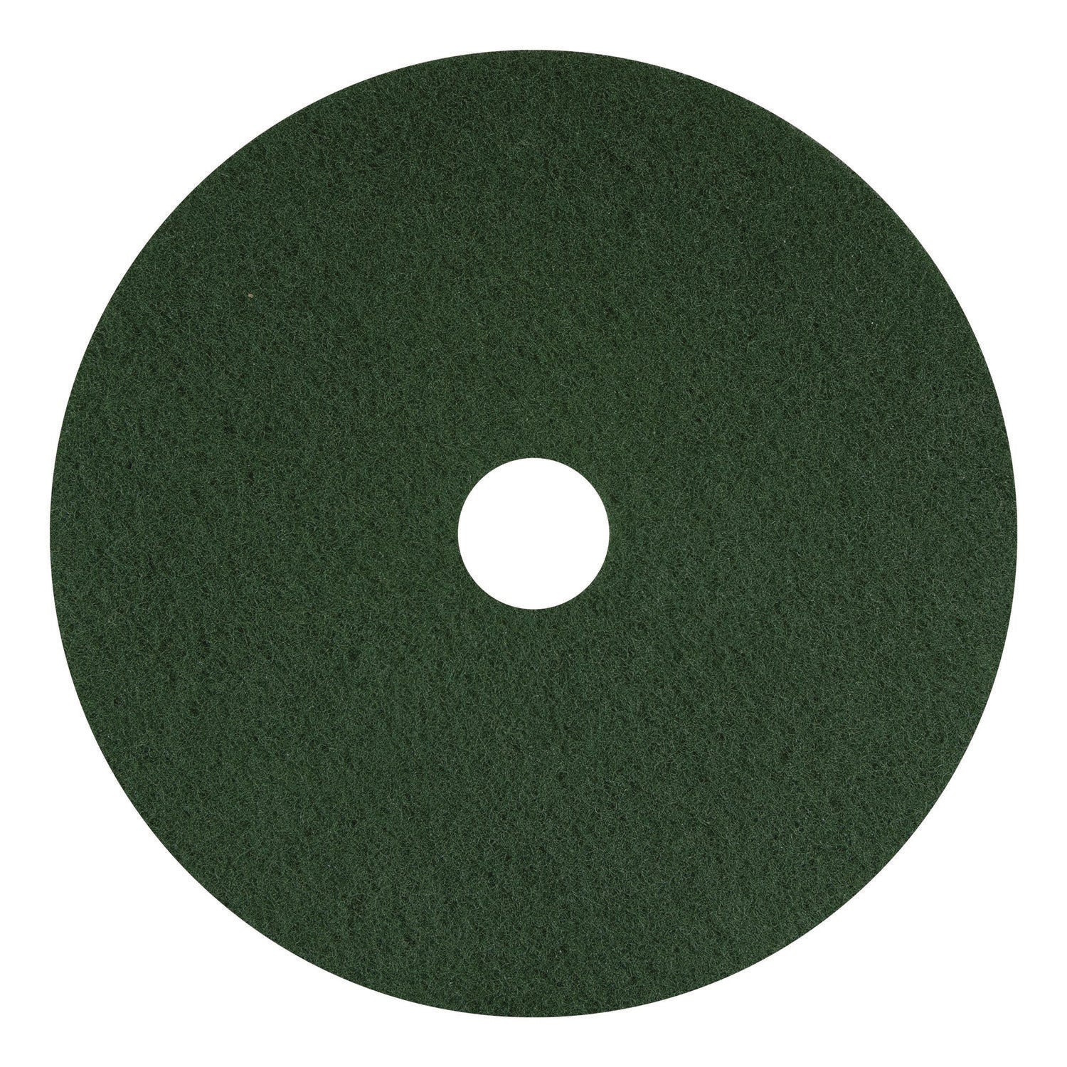 Americo® Scrubbing Pads, 13", Green, 5/Carton