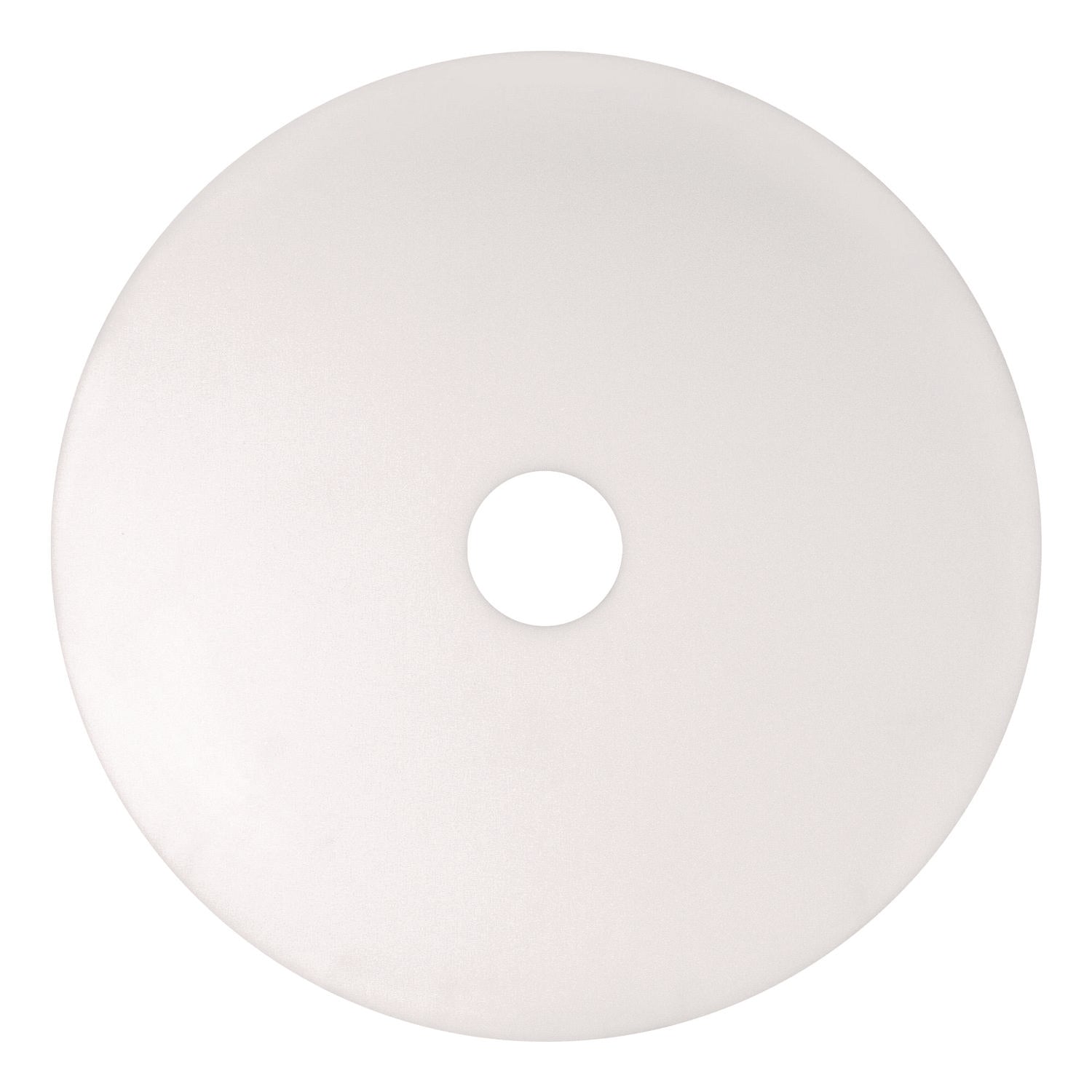 Americo® XTRACT Melamine Floor Pad, 20" Diameter, White/Brown, 5/Carton