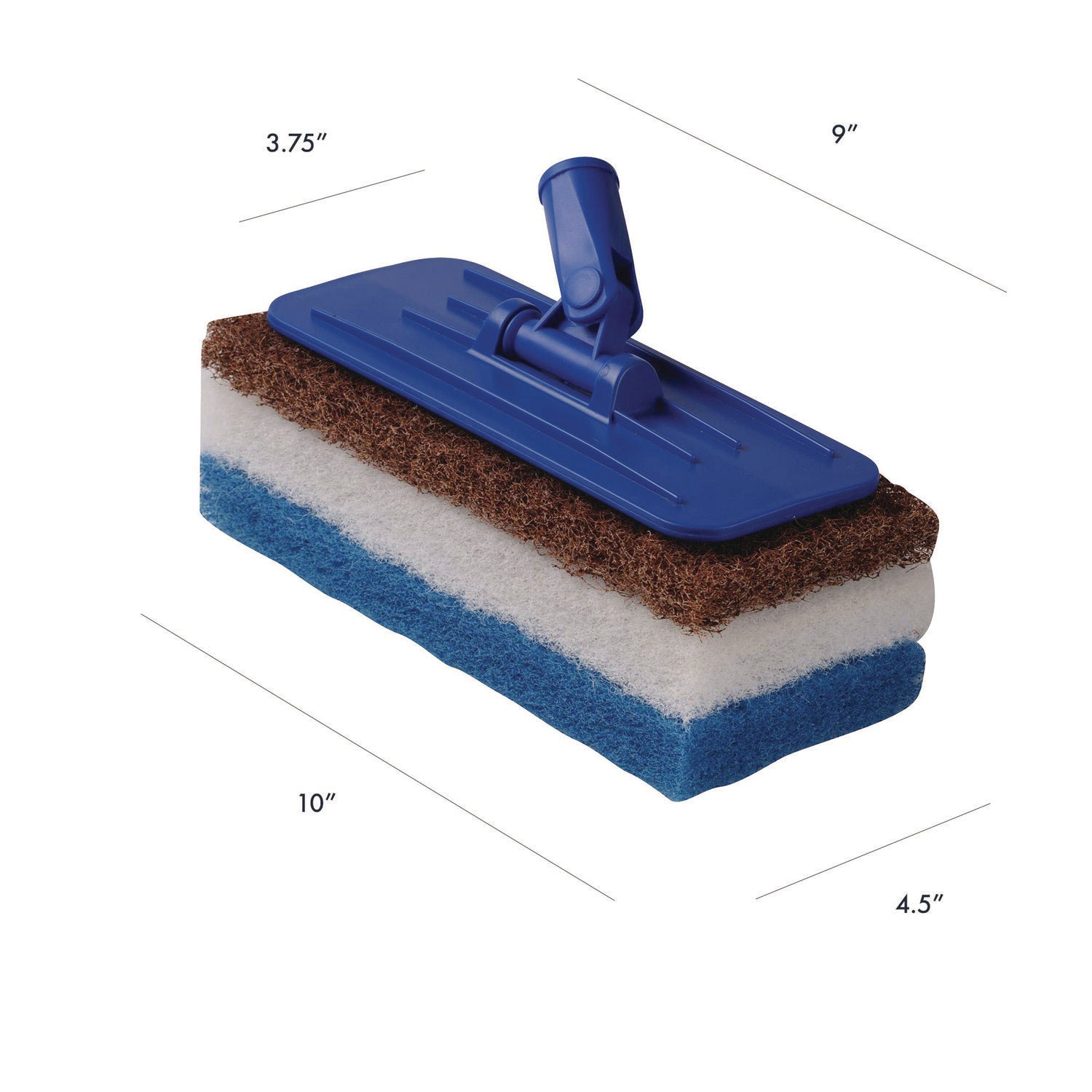 Americo® Octopus Threaded Holder Kit, 9" x 3.75", Royal Blue, 4/Carton