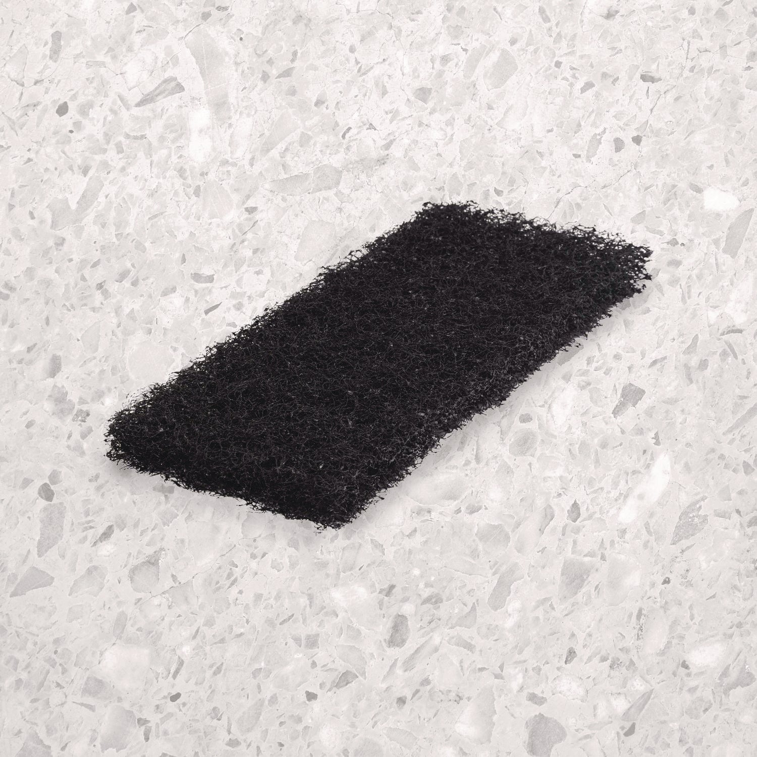 Americo® Octopus Heavy Duty Cleaning Pad, 6 x 9, Black, 5 Pads/Bag, 4 Bags/Carton