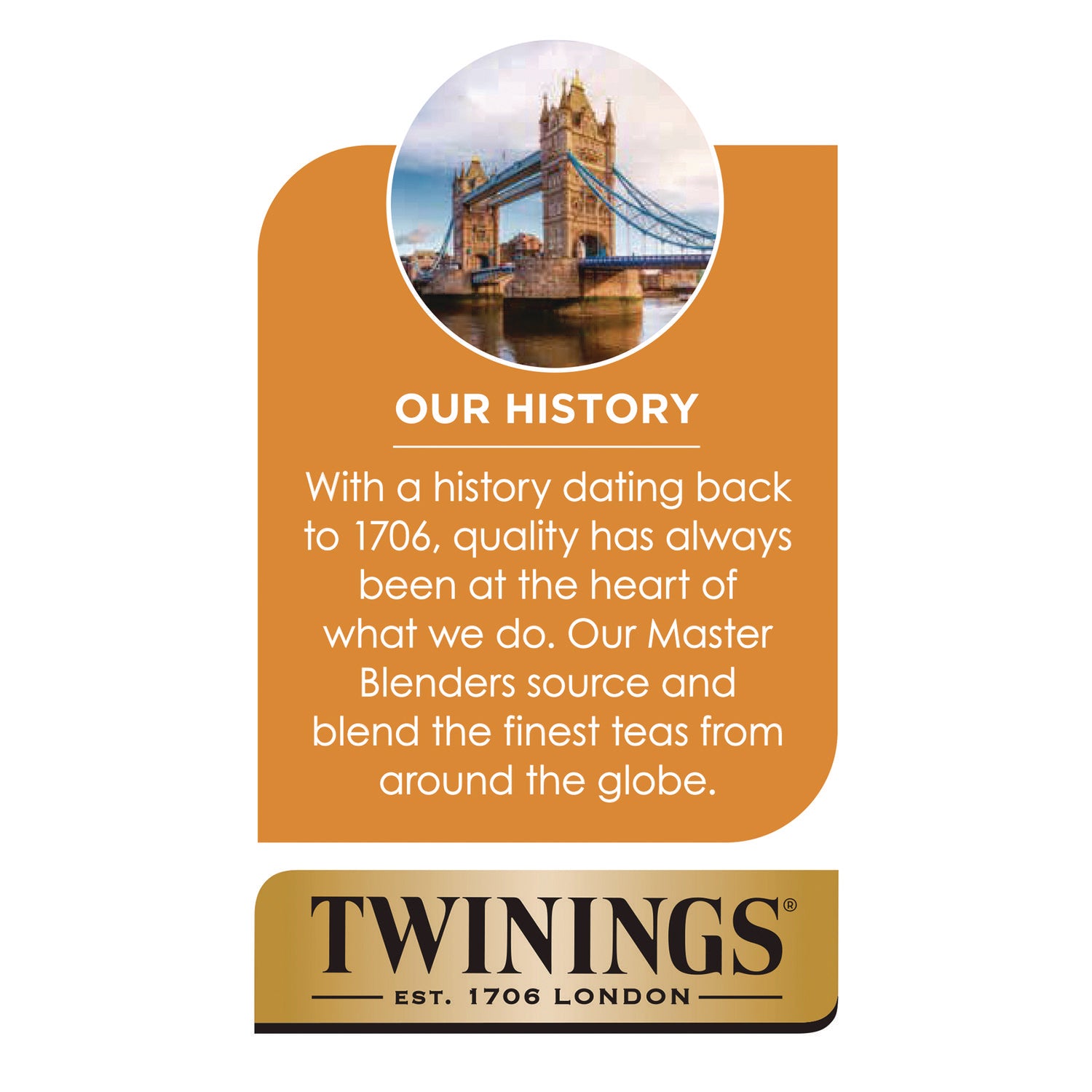 TWININGS® Probiotics+ Herbal Lemon and Ginger Tea, 24/Box