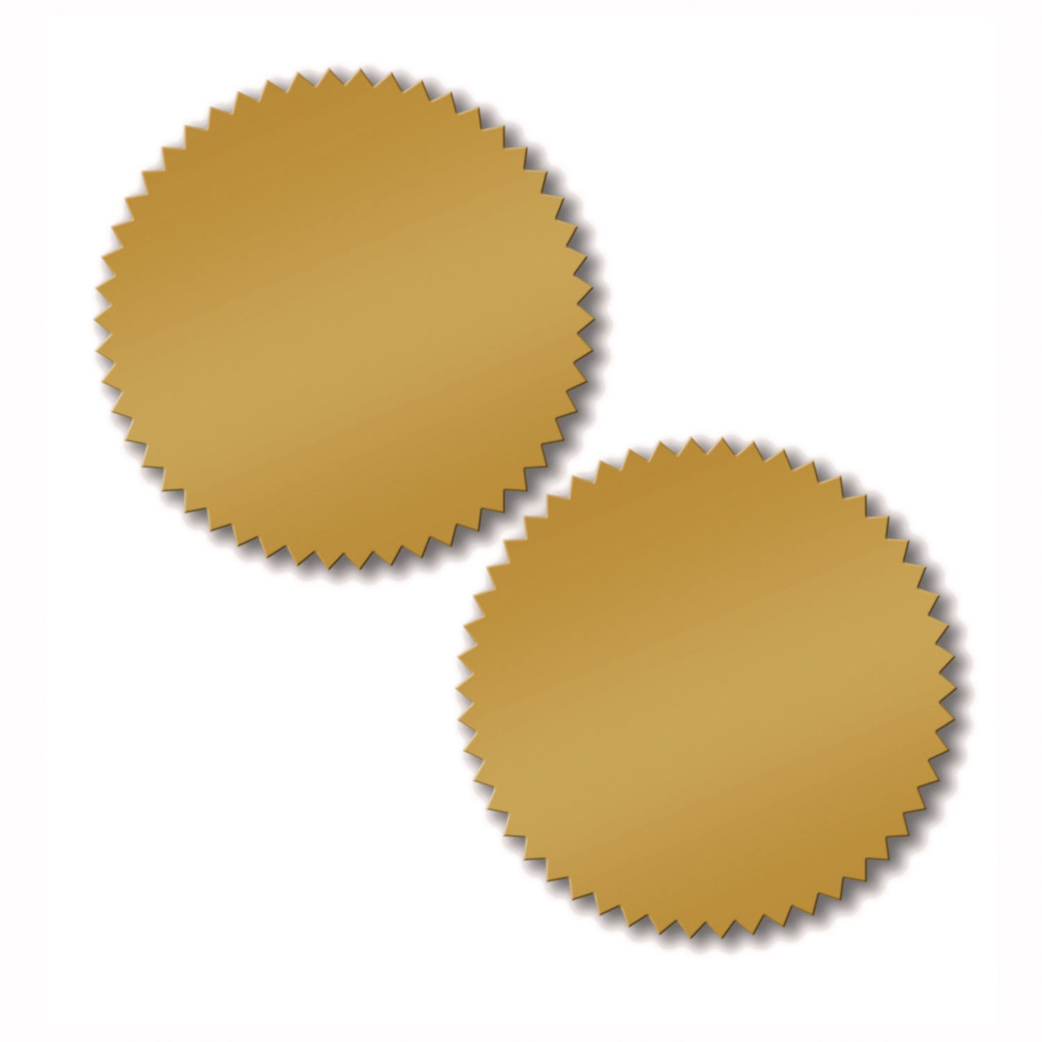 Great Papers!® Seals, 1.75" Diameter, Gold Foil, 50/Pack