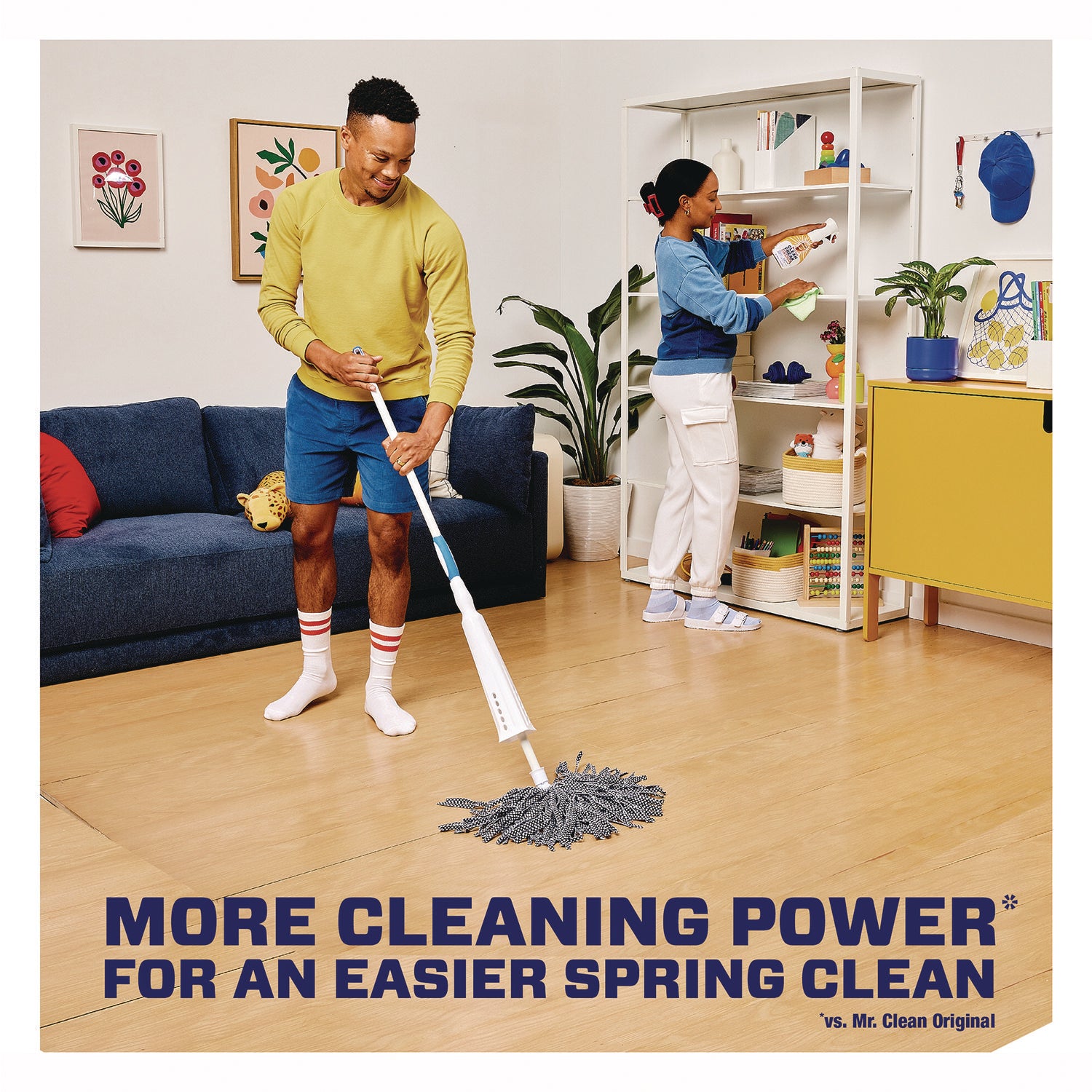 Mr. Clean® Multipurpose Cleaning Solution, Lemon Scent, 64 oz Bottle