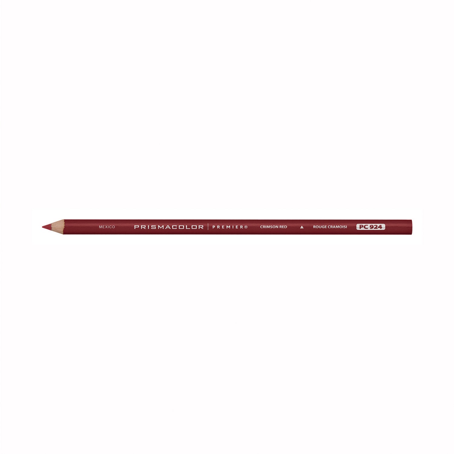 Prismacolor® Premier Colored Pencil, Crimson Red Lead, Crimson Red Barrel, 12/Pack