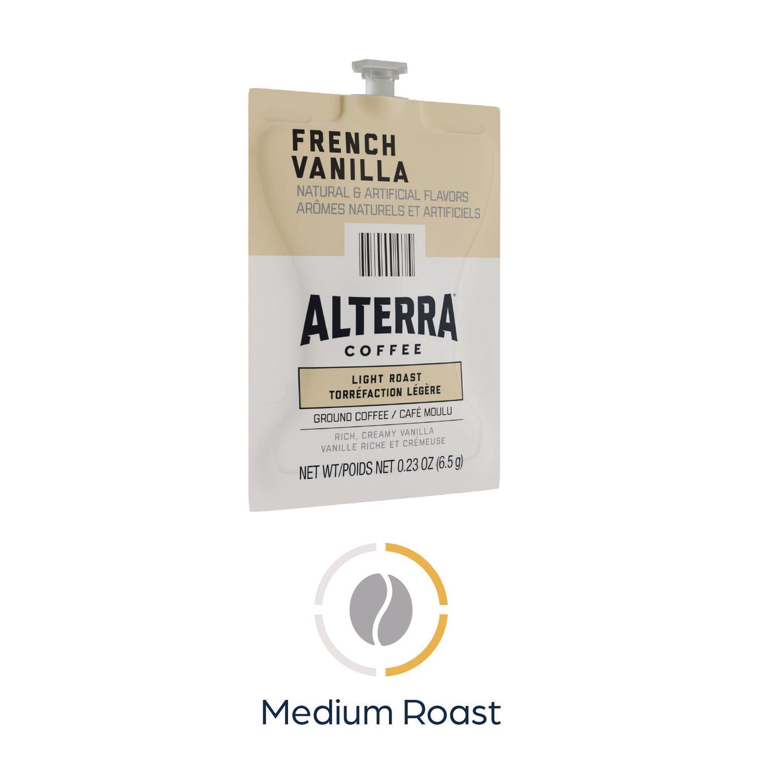 FLAVIA® Alterra French Vanilla Coffee Freshpack, 40/Carton