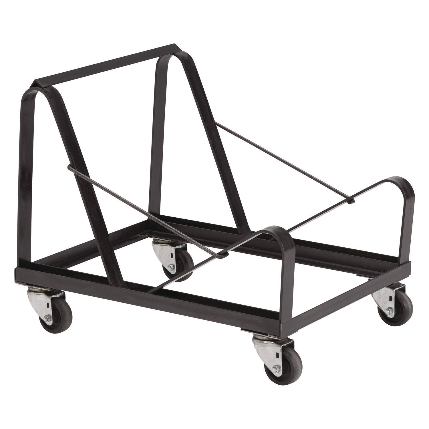 NPS® Dolly For 8600 Series Chairs, 1,100 lb Capacity, 21" x 21" x 26", Black