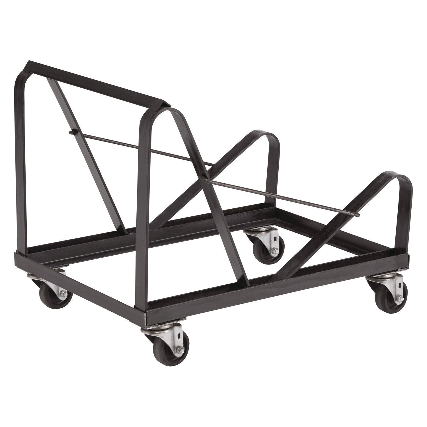 NPS® Dolly For 8600 Series Chairs, 1,100 lb Capacity, 21" x 21" x 26", Black
