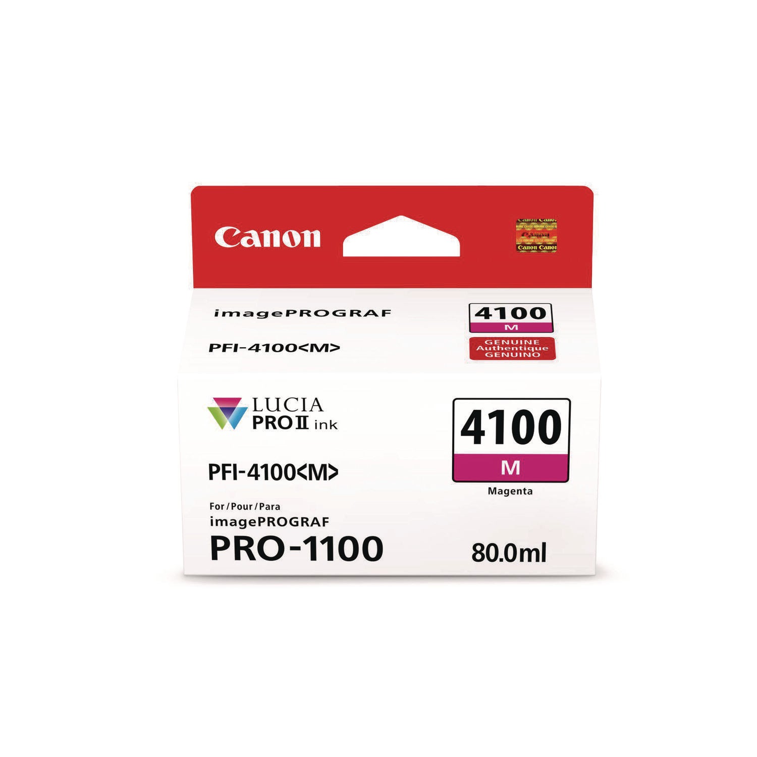 Canon® 6779C002AA (PFI-4100) High-Yield Ink, Magenta
