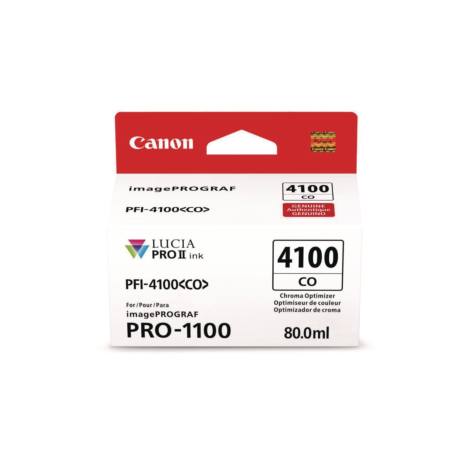 Canon® 6787C002AA (PFI-4100) High-Yield Ink, Chroma Optimizer