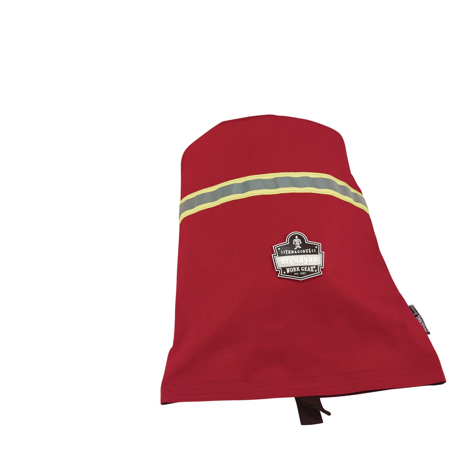 ergodyne® Arsenal 5082 SCBA Mask Bag with Hook-and-Loop Closure, Fleece Lining, 8.5 x 8.5 x 14, Red