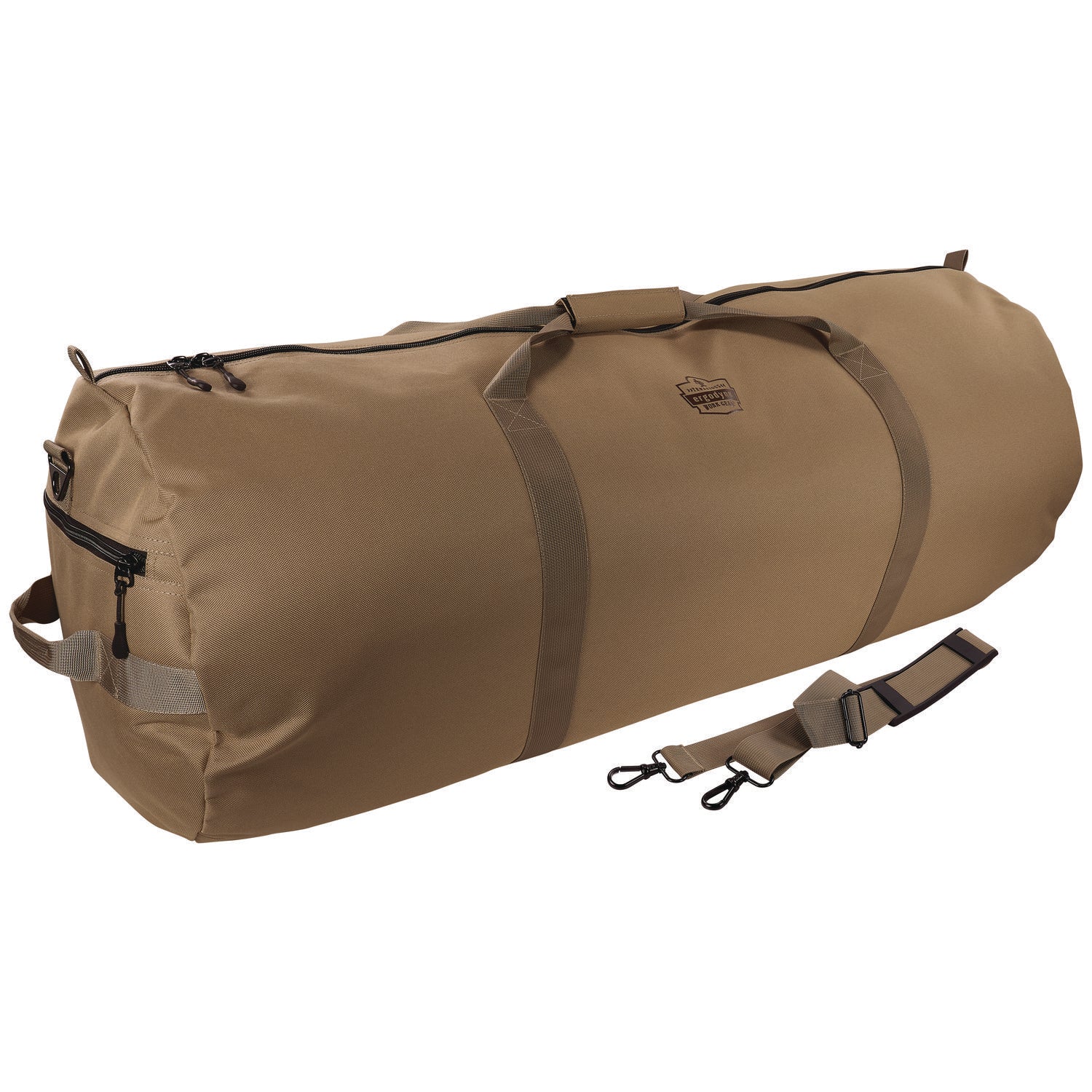 ergodyne® Arsenal 5020P Gear Duffel Bag, 14 x 35 x 14, Khaki