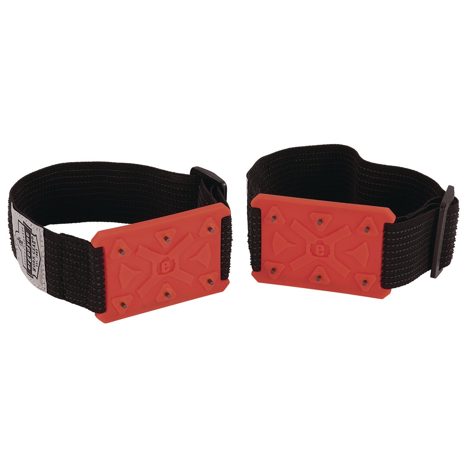 ergodyne® TREX 6316 Mid-Sole Ice Cleats. Flat Sole, One Size Fits Most, Orange