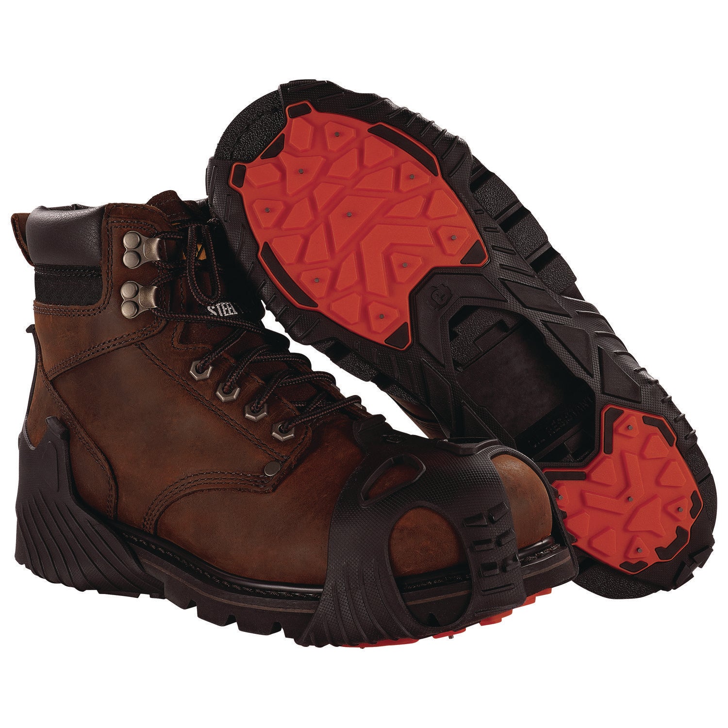 ergodyne® TREX 6306 Ice Traction Cleats, Small, Black