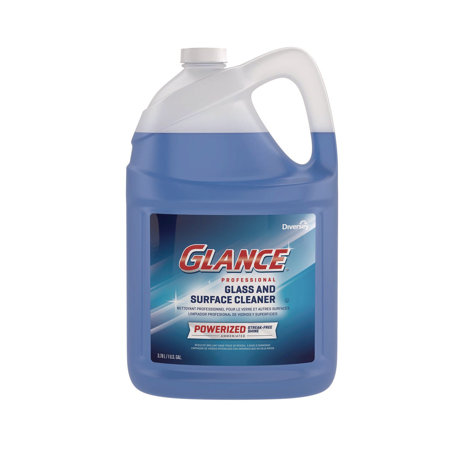 Diversey™ Glance Powerized Glass And Surface Cleaner, Liquid, 1 Gal