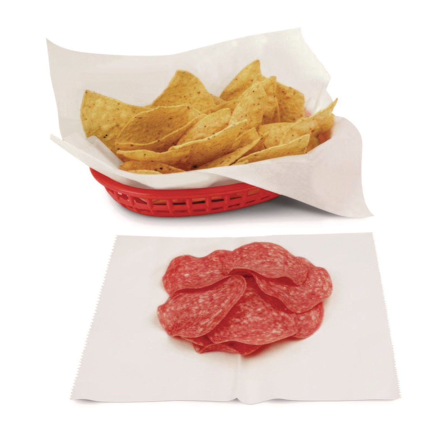 Bagcraft Dry Wax Paper, 12 x 16, White, 1,000/Pack, 4 Packs/Carton