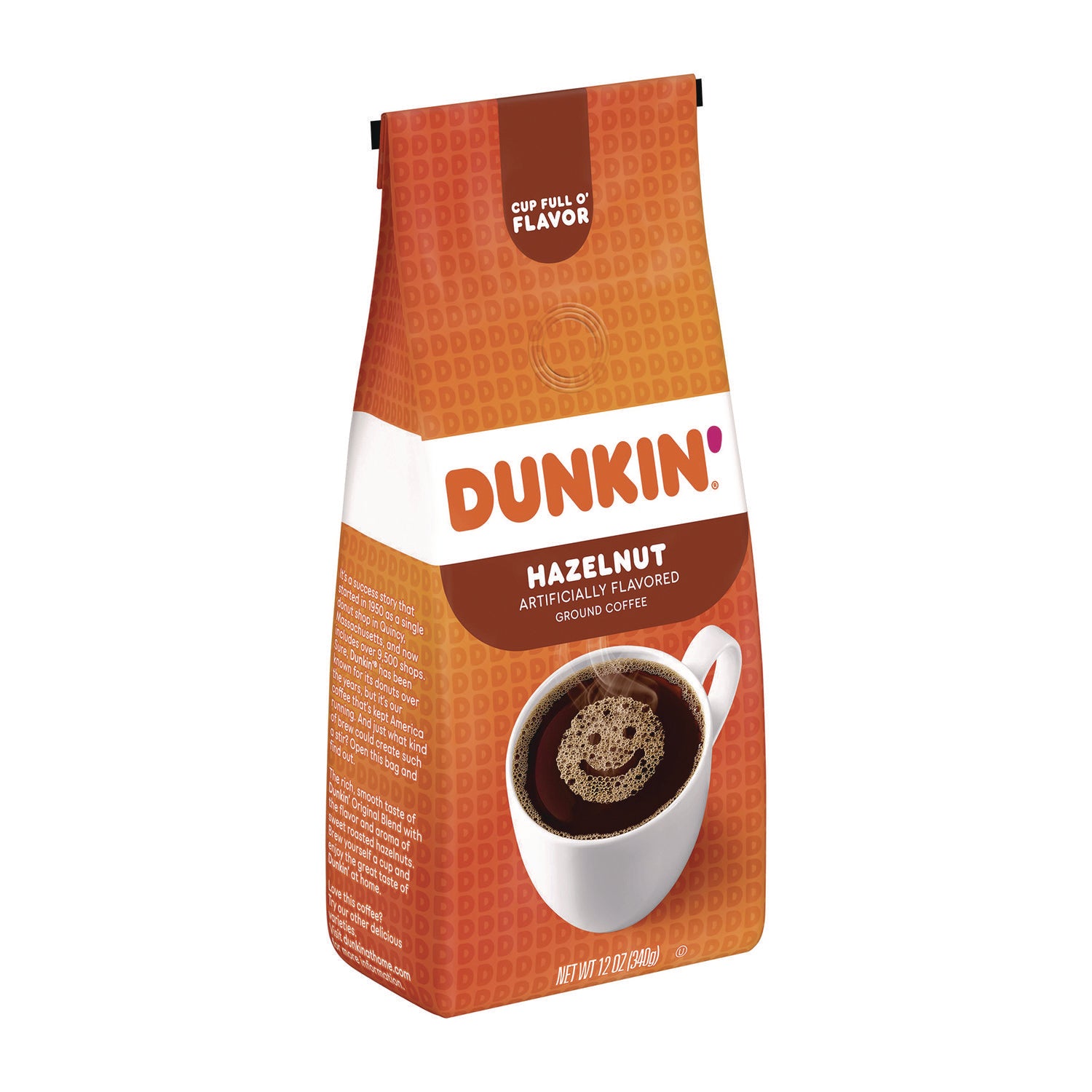 Dunkin'® Hazelnut Coffee, 12 oz Bag