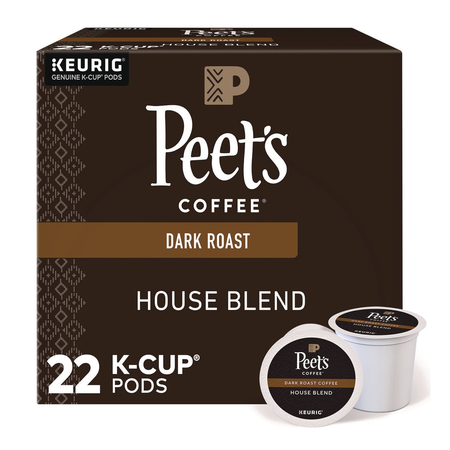 Peet's Coffee & Tea® House Blend Coffee K-Cups, 22/box
