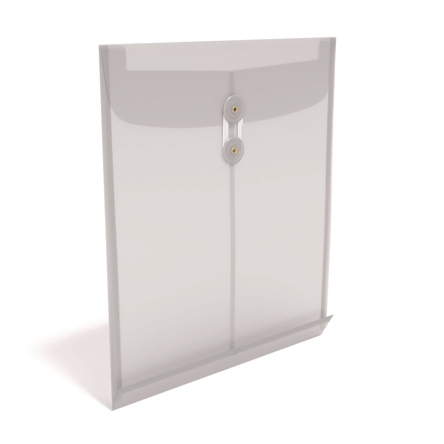 TRU RED™ Poly String and Button Storage Envelope, Letter Size, Clear, 5/Pack