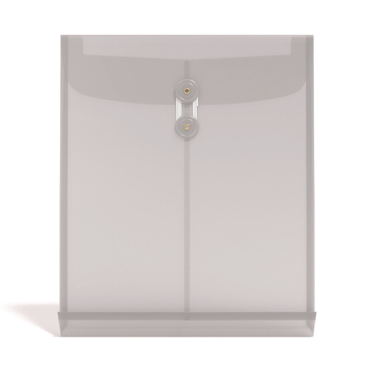 TRU RED™ Poly String and Button Storage Envelope, Letter Size, Clear, 5/Pack