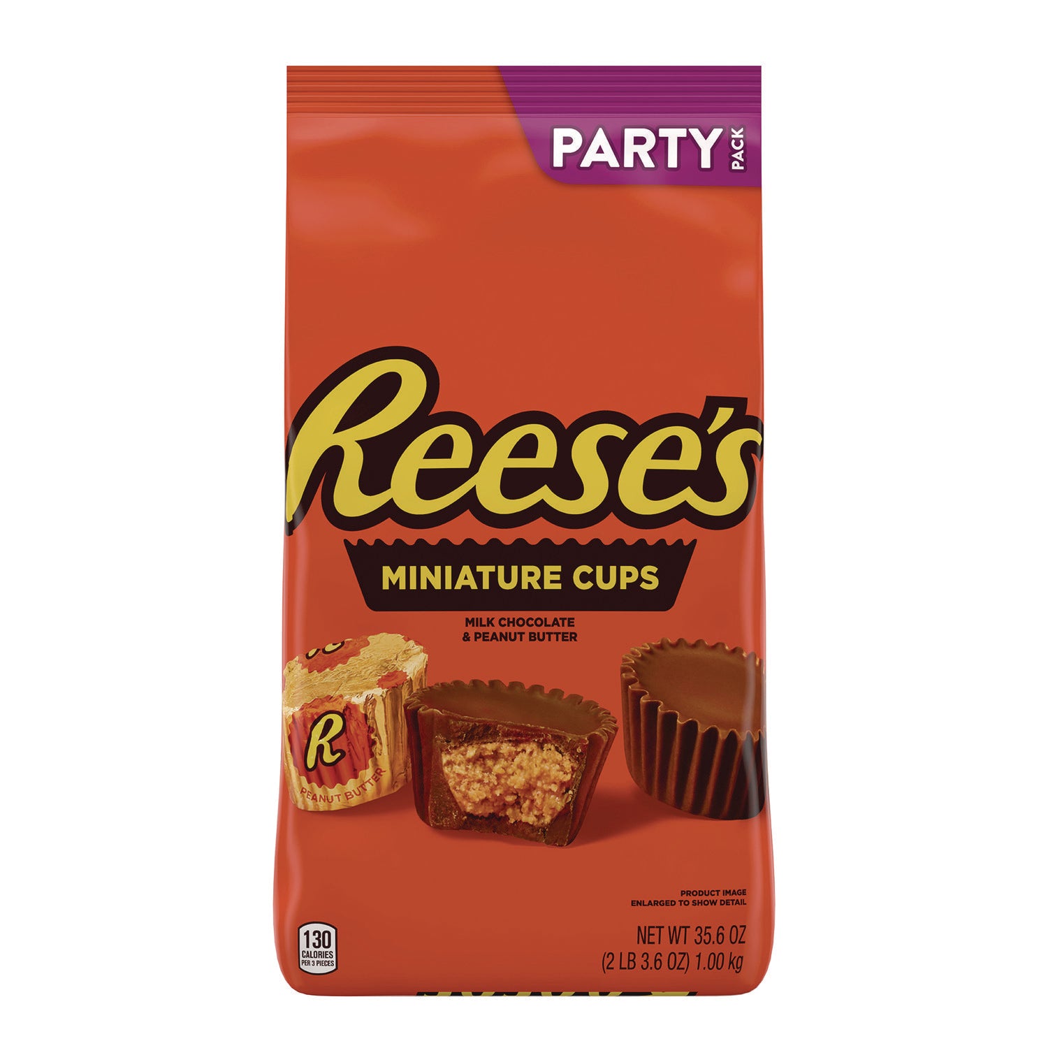 Reese's® Peanut Butter Cups Miniatures, Party Pack, 35.6 oz Bag