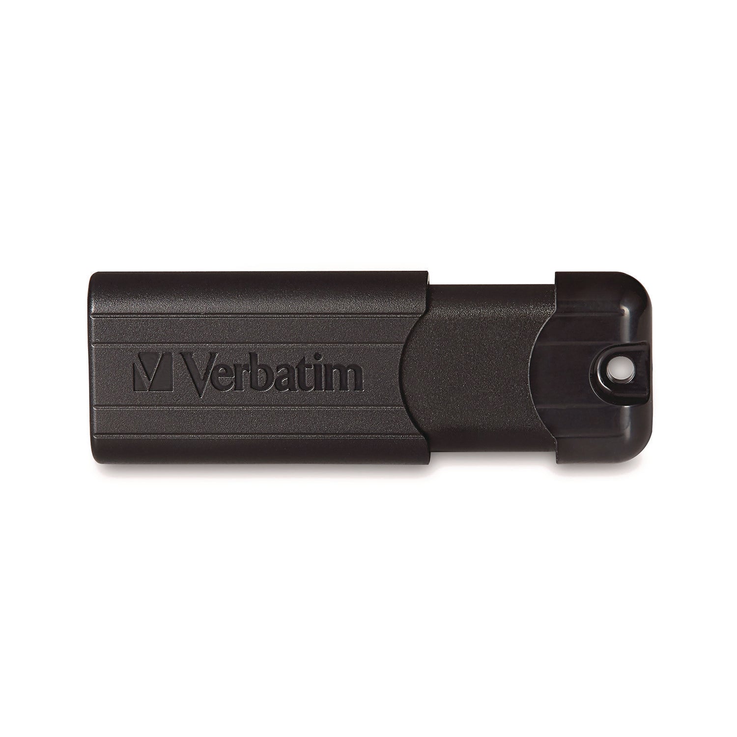 Verbatim® PinStripe USB 3.2 Flash Drive, 32 GB, Black