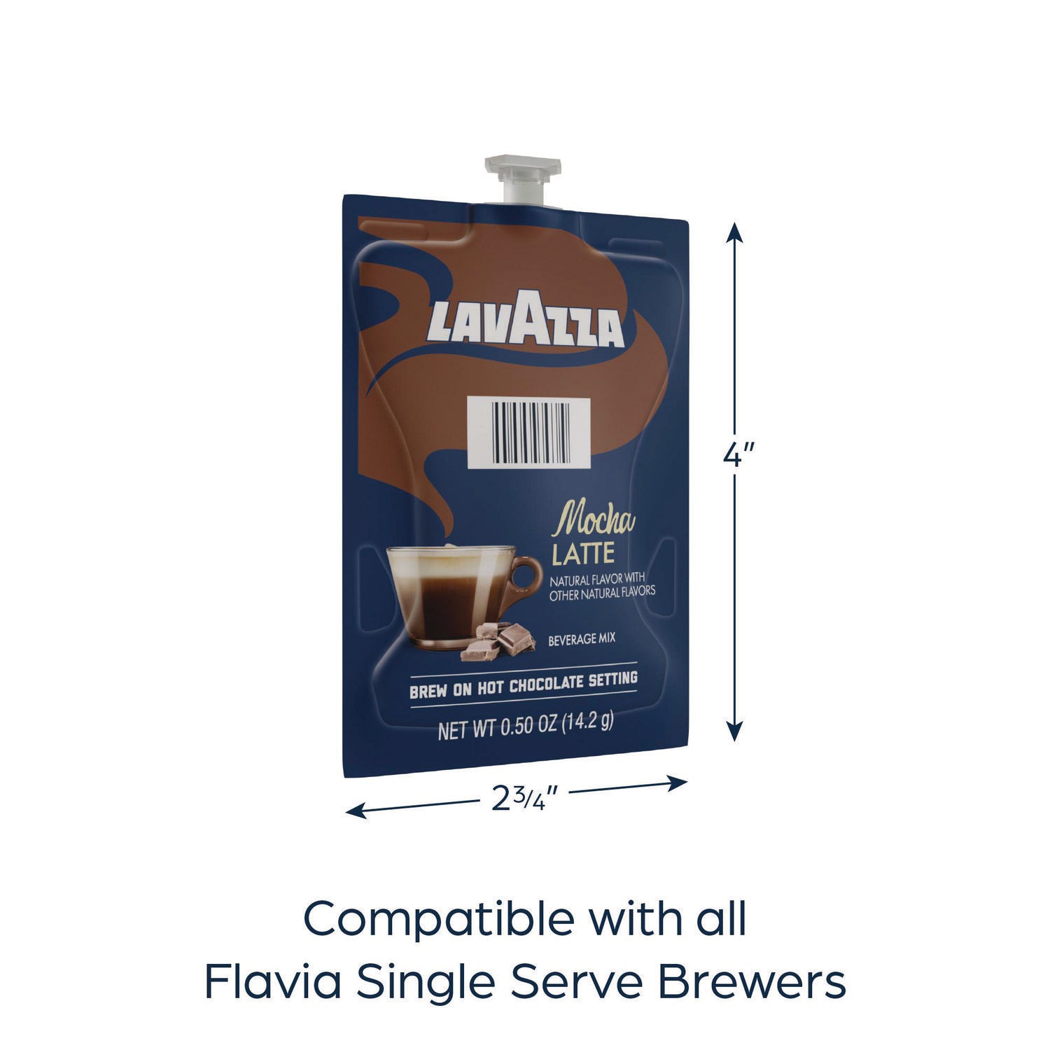 FLAVIA® Lavazza Mocha Latte, 72/Carton