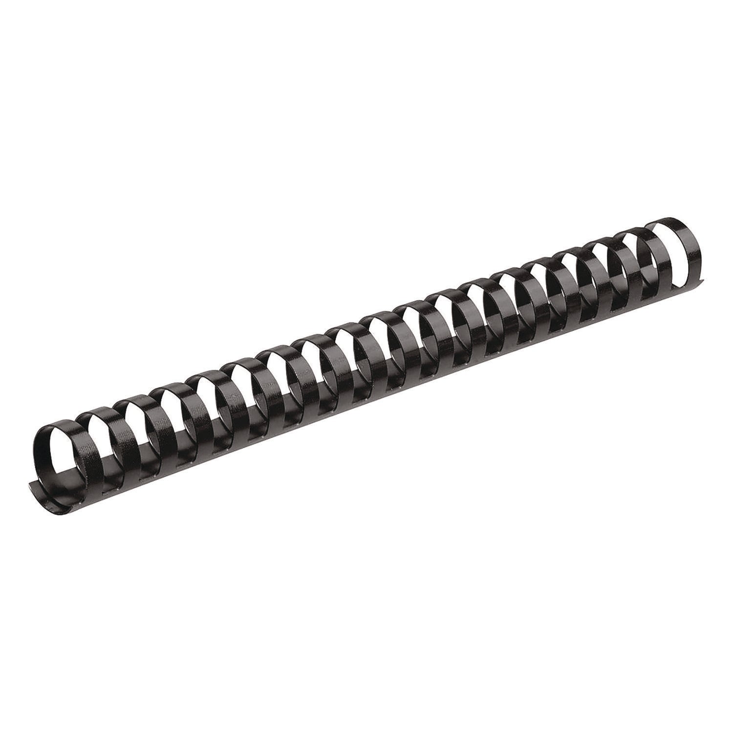Fellowes® Plastic Comb Bindings, 1" Diameter, 200 Sheet Capacity, Black, 50/Pack