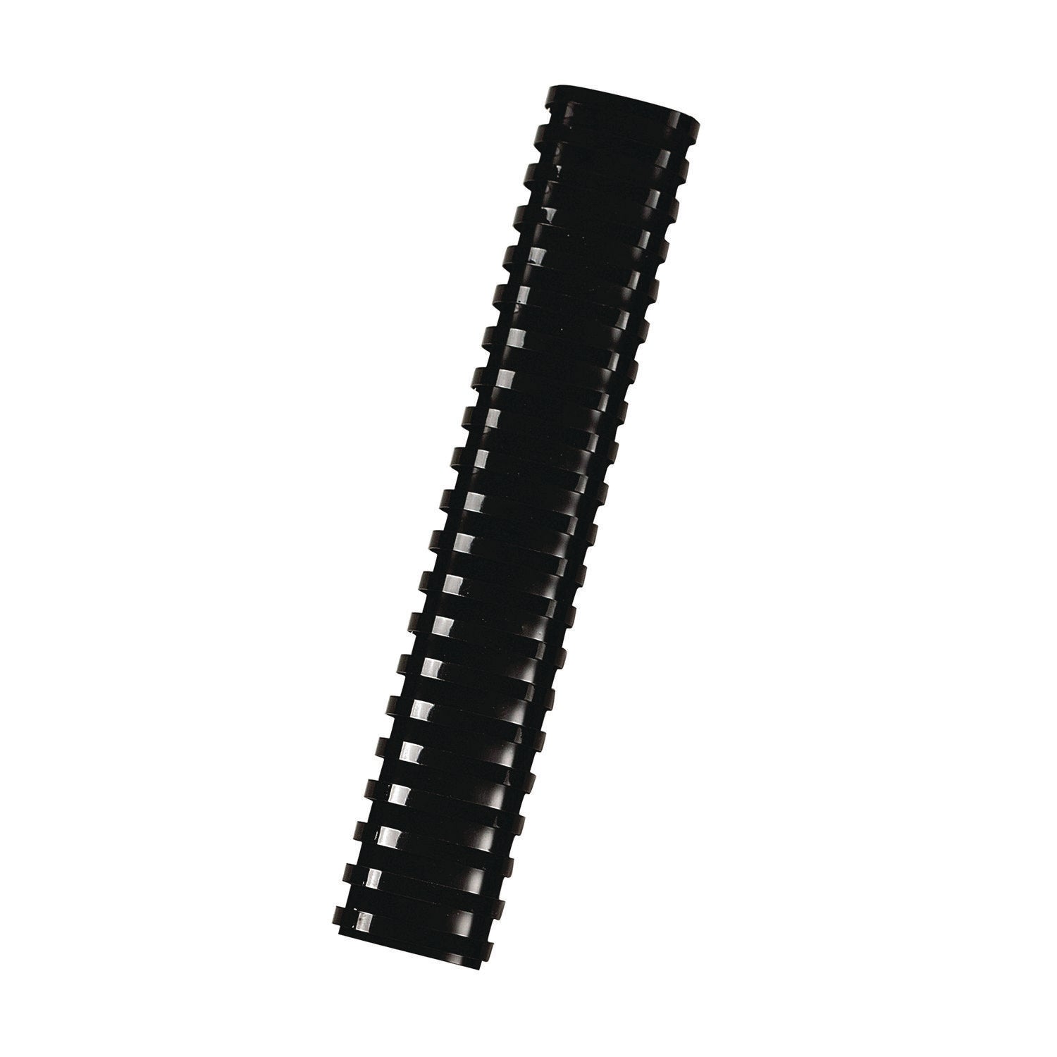 Fellowes® Plastic Comb Bindings, Oval, 2" Diameter, 500 Sheet Capacity, Black, 40/Pack