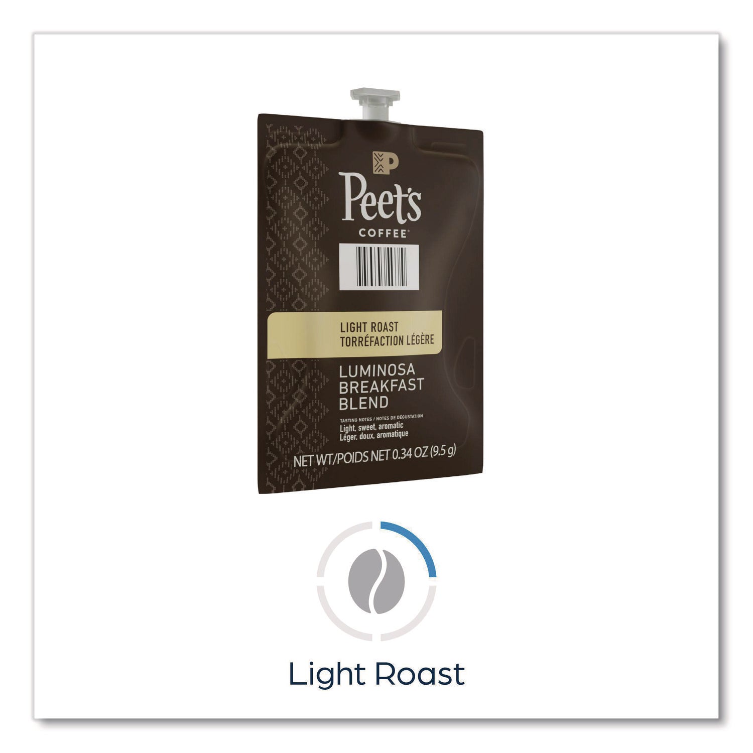 FLAVIA® Peet's Coffee Colombia Luminosa, Breakfast Blend, 76/Carton