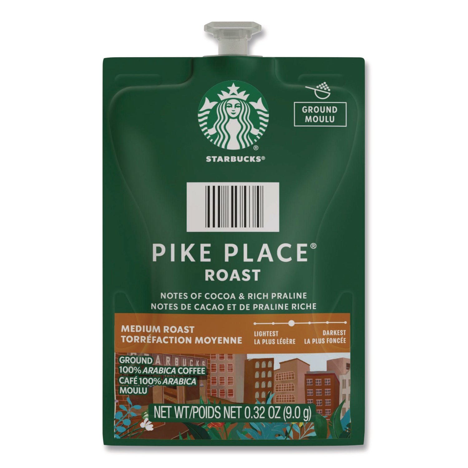 FLAVIA® Starbucks Pike Place Roast Coffee Freshpack, 38/Carton