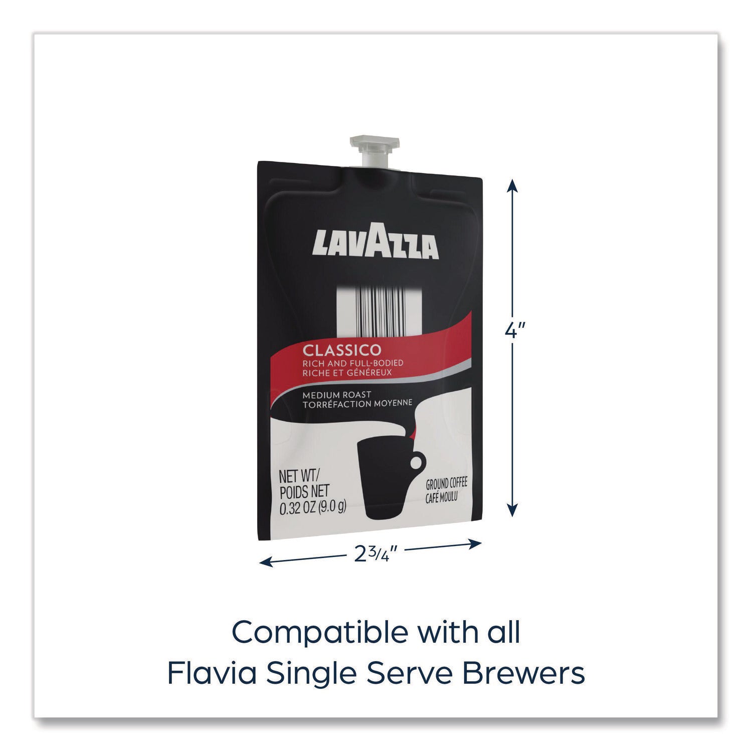 FLAVIA® Classico Coffee Freshpack, 38/Carton