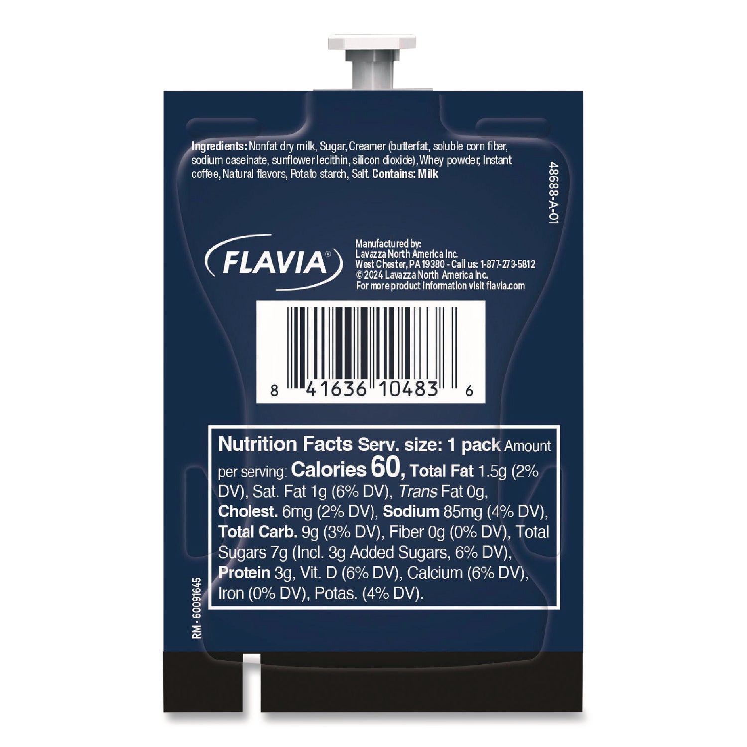 FLAVIA® Lavazza Classic Latte, 72/Carton