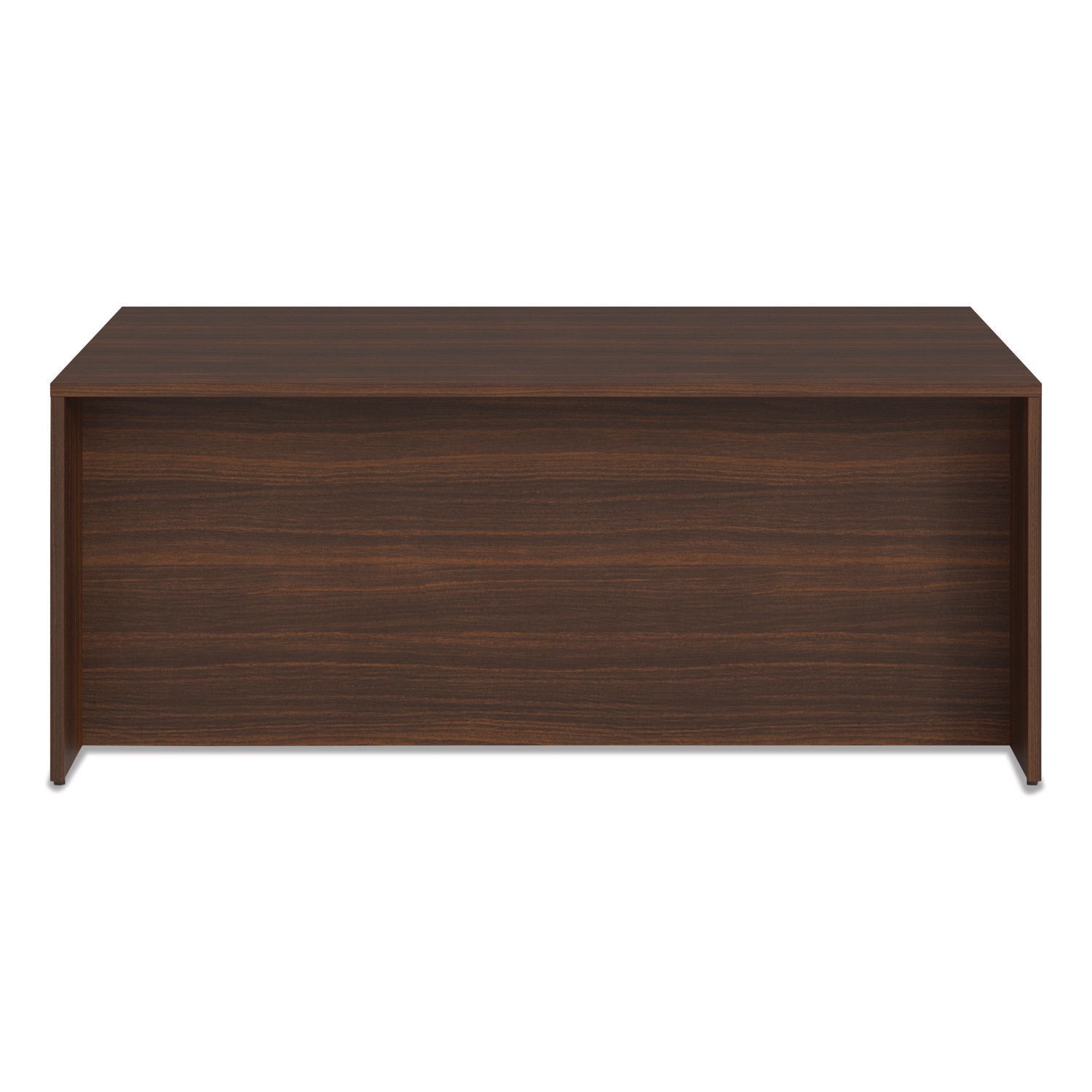 Alera® Alera Seville Series Double Pedestal Desk, 72" x 36" x 29", Mahogany