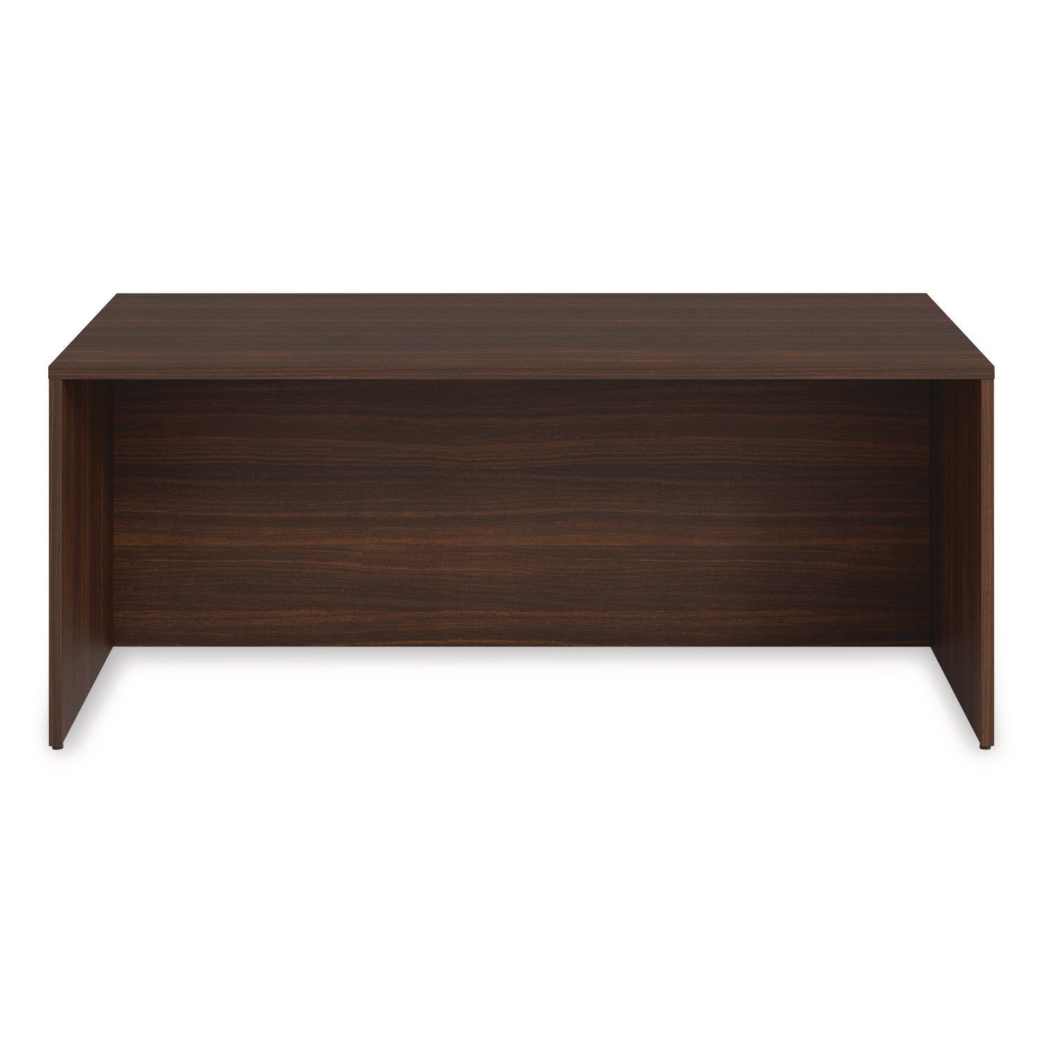 Alera® Alera Seville Series Desk Shell, 72" x 36" x 29", Mahogany