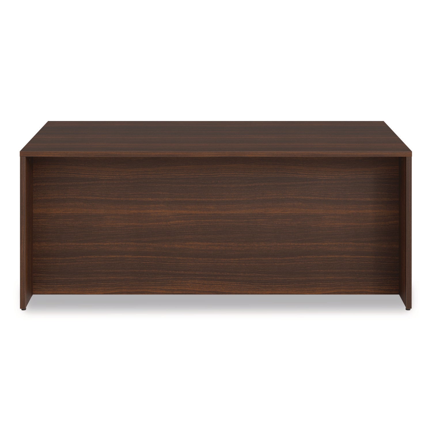 Alera® Alera Seville Series Desk Shell, 72" x 36" x 29", Mahogany