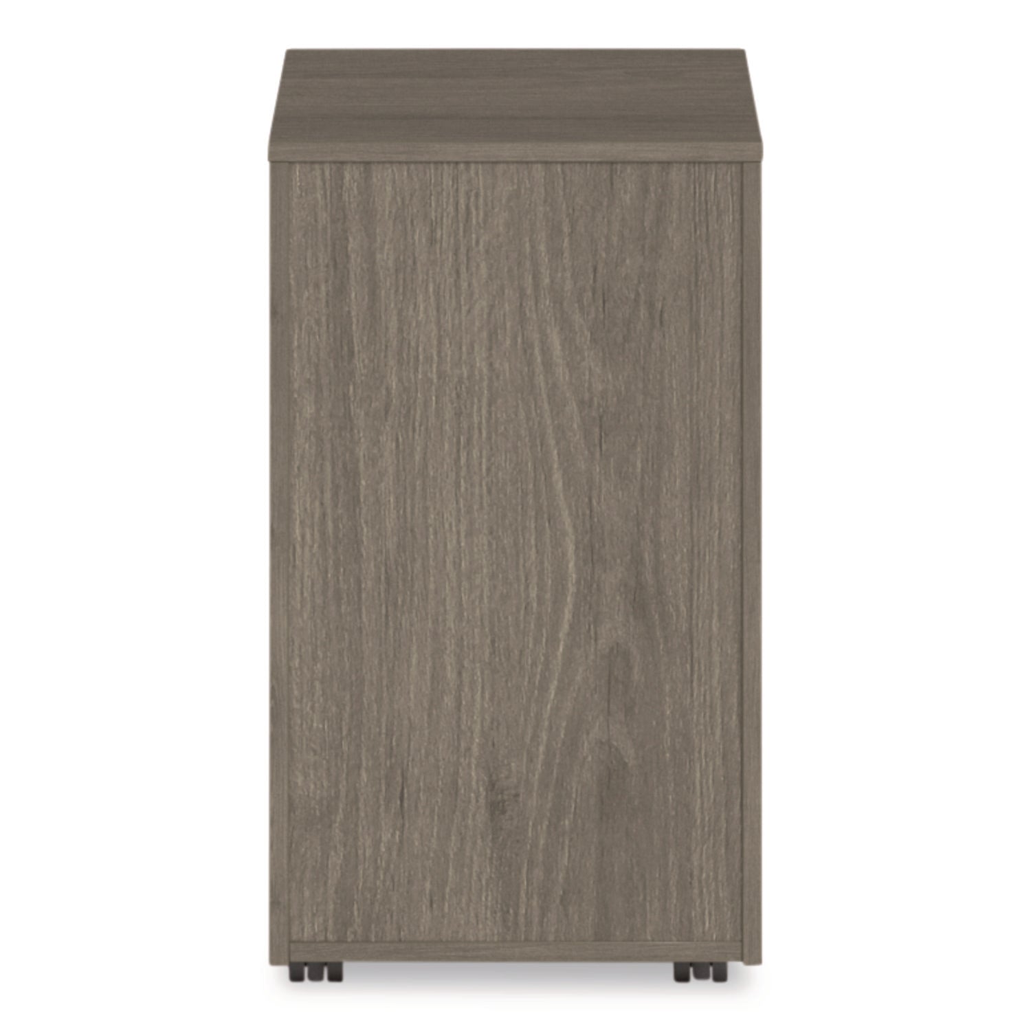 Alera® Alera Seville Series Mobile Pedestal, Left/Right, 3-Drawer: Box/Box/File, Legal, Walnut, 15" x 18" x 27"