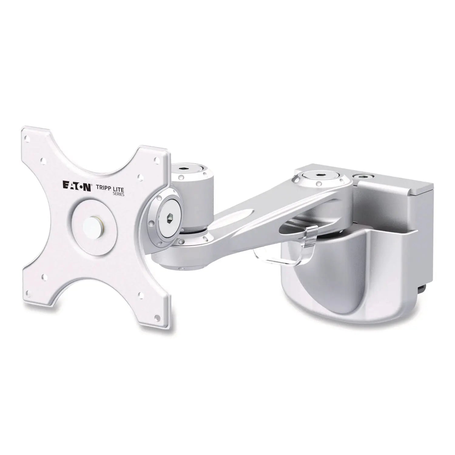 Tripp Lite by Eaton Single-Extension Monitor Mount for Slat Wall System for 32" TVs, 4.9w x 4.7d x 14.2h, Silver, Supports 22 lb Tripp Lite by Eaton Flipcost