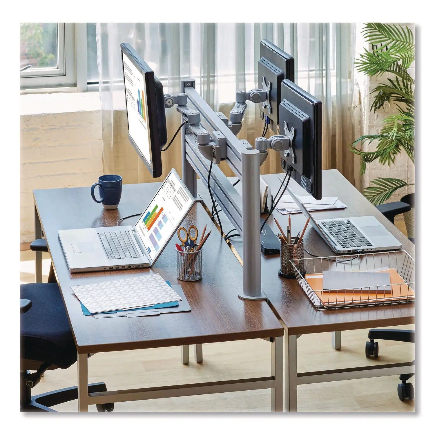 Tripp Lite by Eaton Single-Extension Monitor Mount for Slat Wall System for 32" TVs, 4.9w x 4.7d x 14.2h, Silver, Supports 22 lb Tripp Lite by Eaton Flipcost