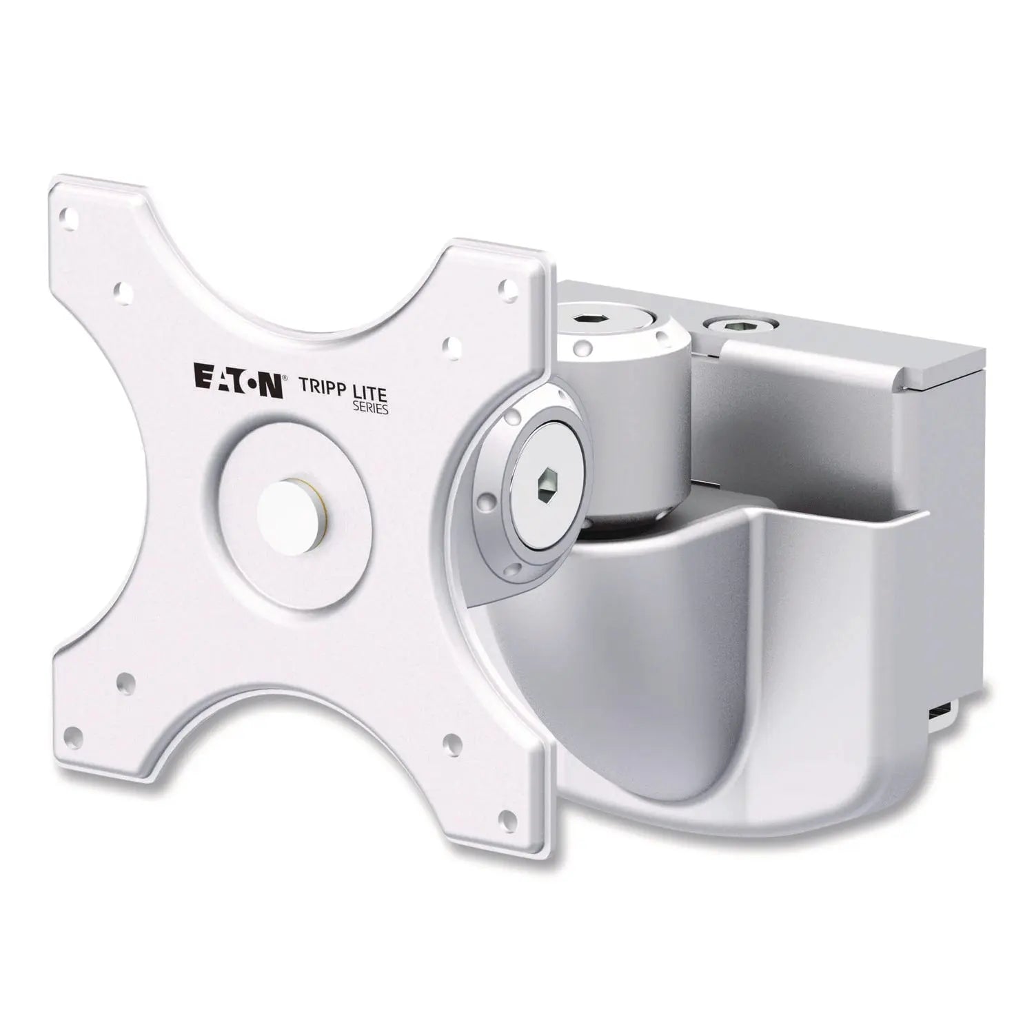 Tripp Lite by Eaton Monitor Mount for Slat Wall System for 32" TVs, 4.9w x 5.1d x 7.5h, Silver, Supports 22 lb Tripp Lite by Eaton Flipcost